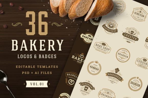 Download Bakery Logos and Badges - Bakery logo Collection