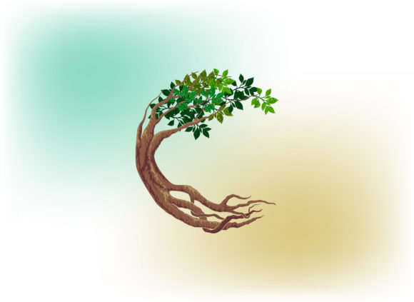 Download Abstract Tree Logo with Circular Shapes - Circular Collection