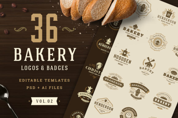 Download Bakery Logos and Badges - Bakery logo Collection