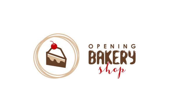 Download Bakery Logo Ideas Simple Cake Slice - Bakery logo Collection