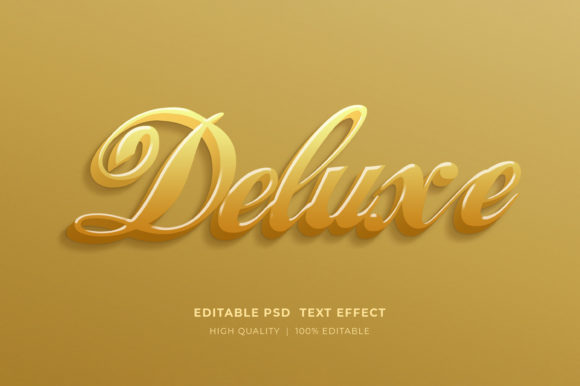 Download Deluxe 3D Editable Style Text Effect - Editable Collection