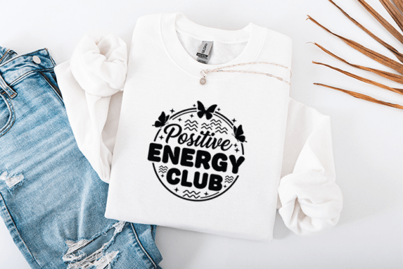 Download Positive Energy Club SVG Circular Retro - Circular Collection